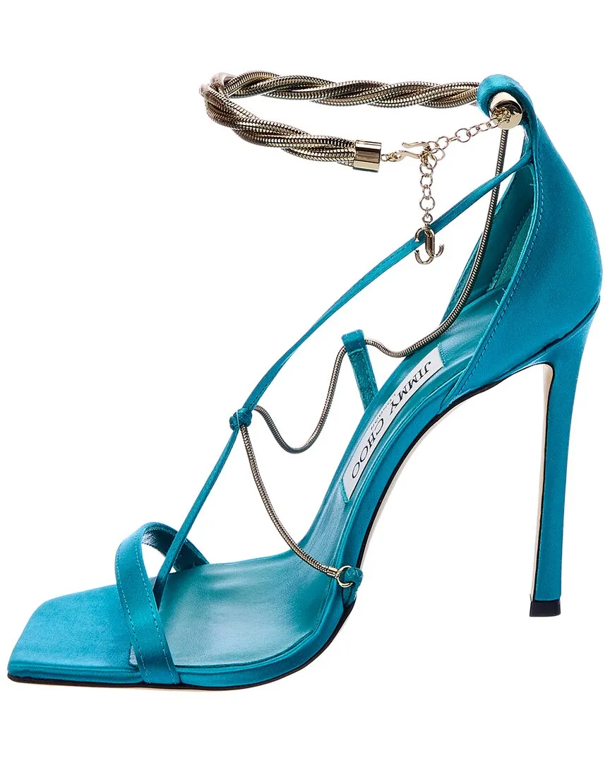 Jimmy Choo Oriana 110 Satin Sandal