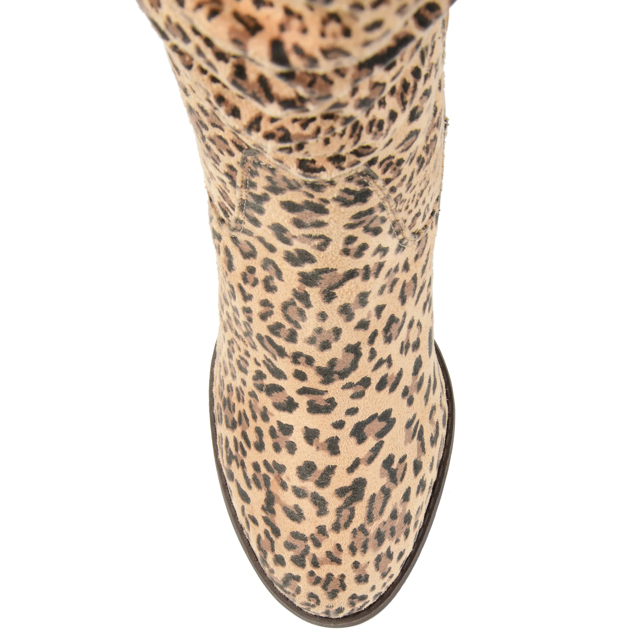 Journee Collection Womens Aneil Stacked Heel Knee High Boots