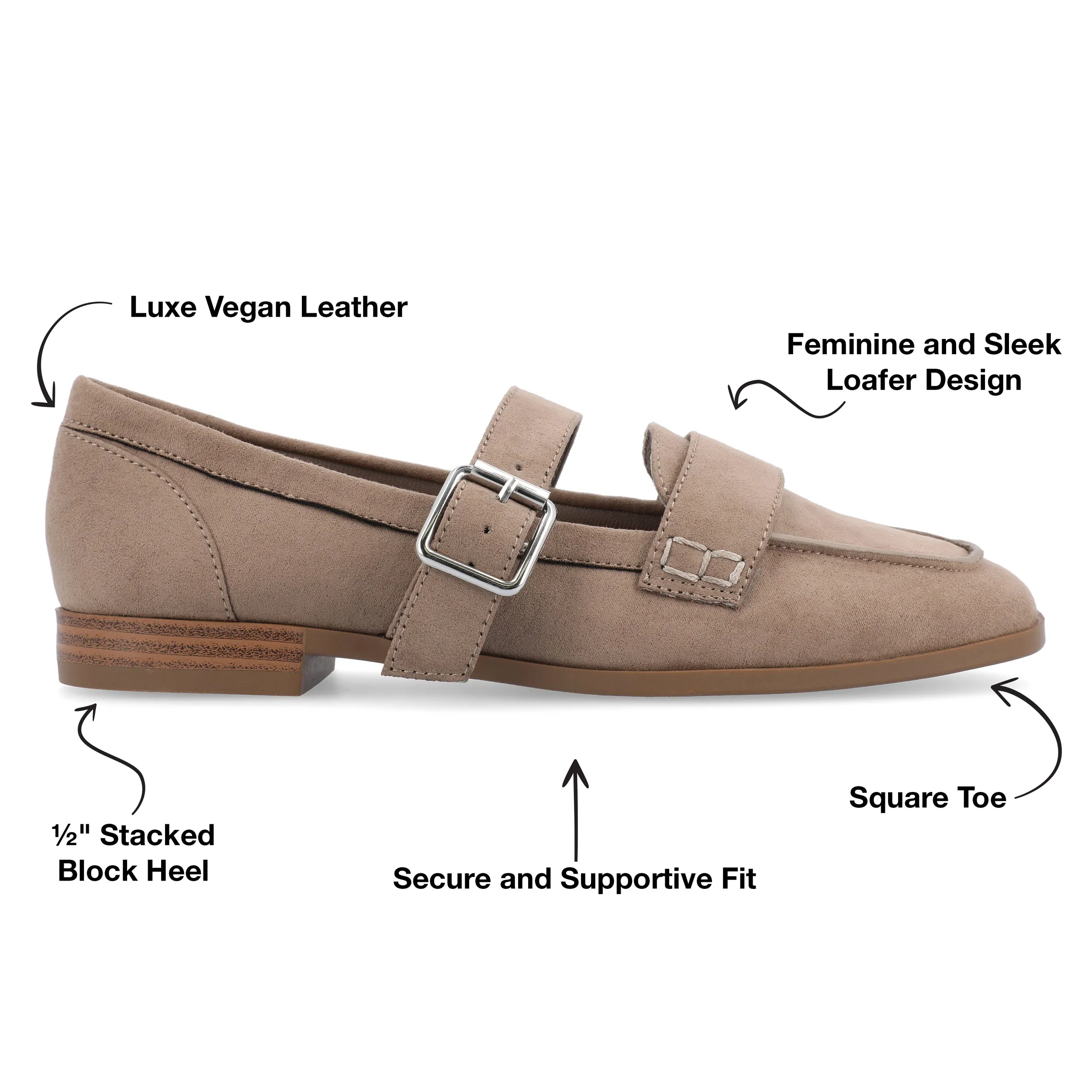 Journee Collection Women's Tru Comfort Foam Caspian Flats