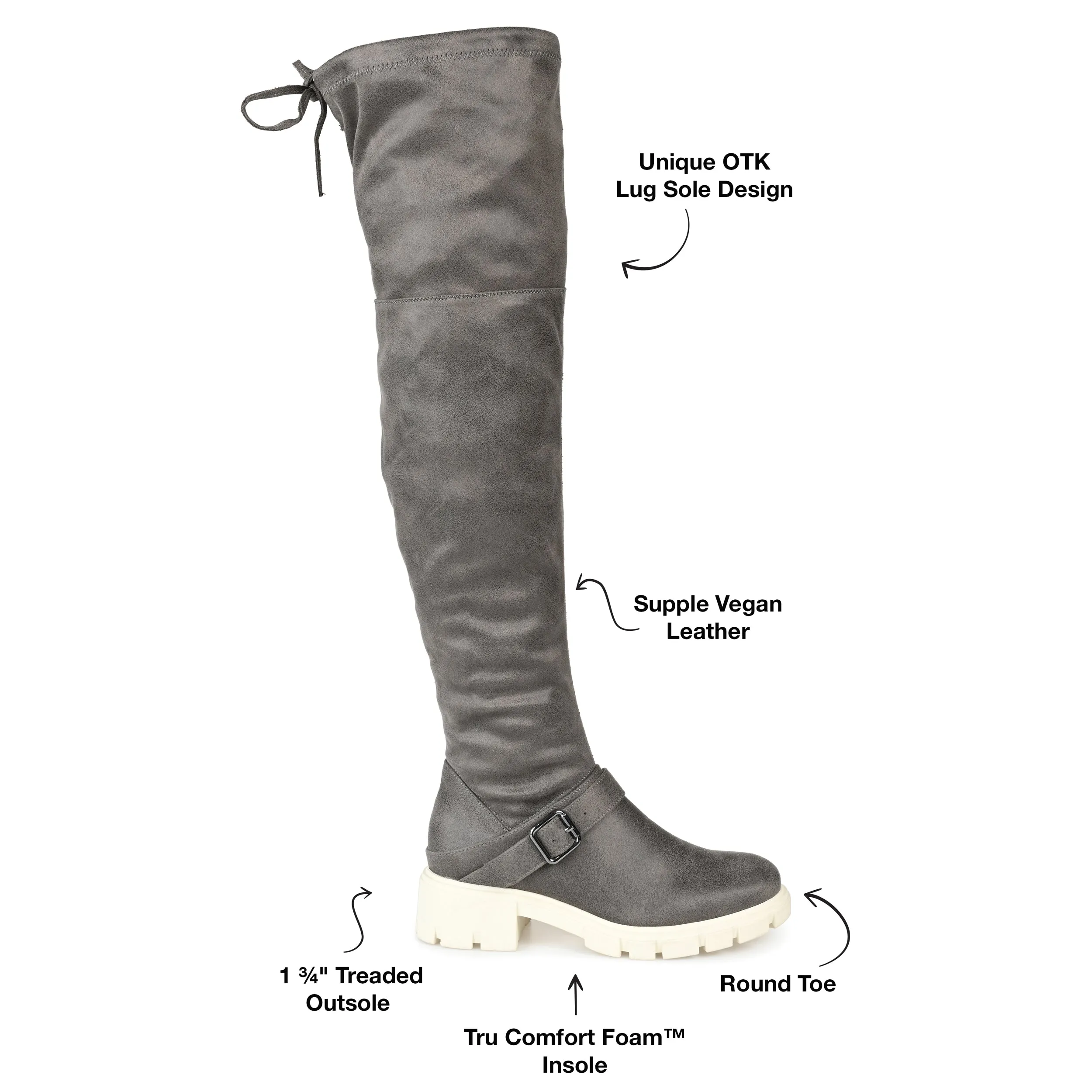 Journee Collection Women's Tru Comfort Foam Extra Wide Calf Salisa Boot