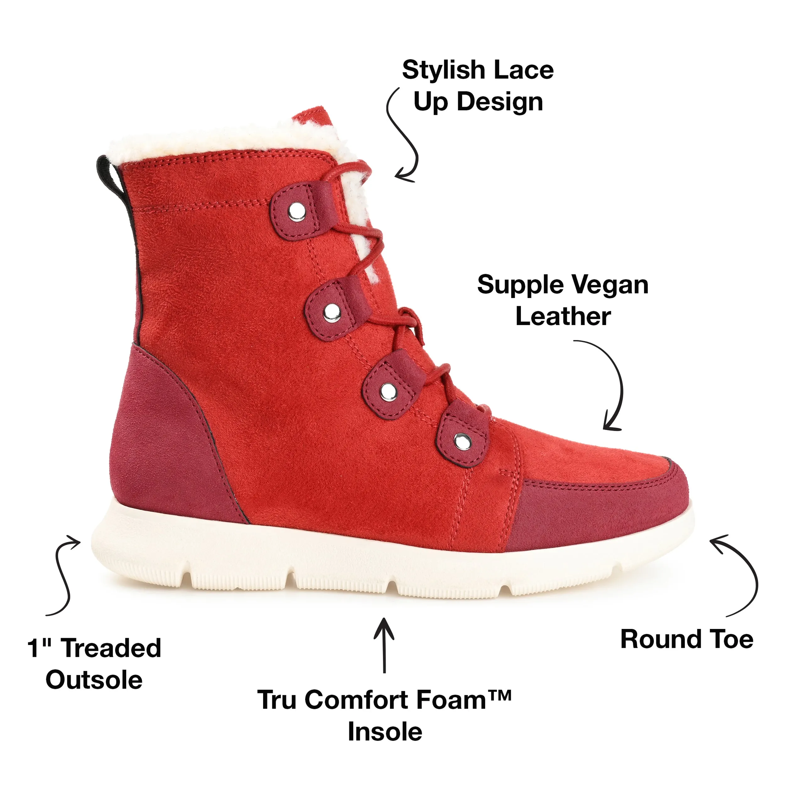 Journee Collection Women's Tru Comfort Foam Laynee Boot