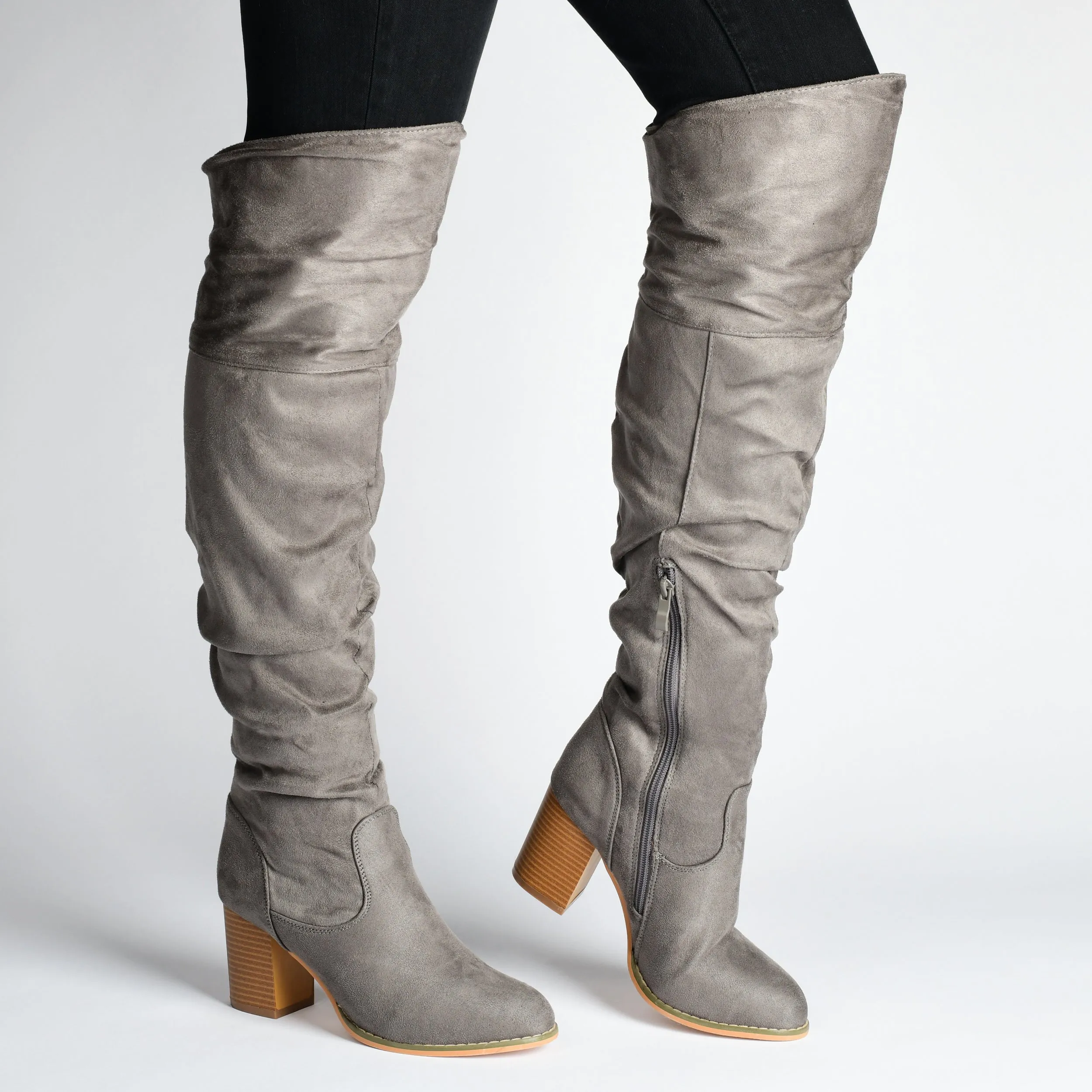 Journee Collection Women's Wide Width Kaison Boot