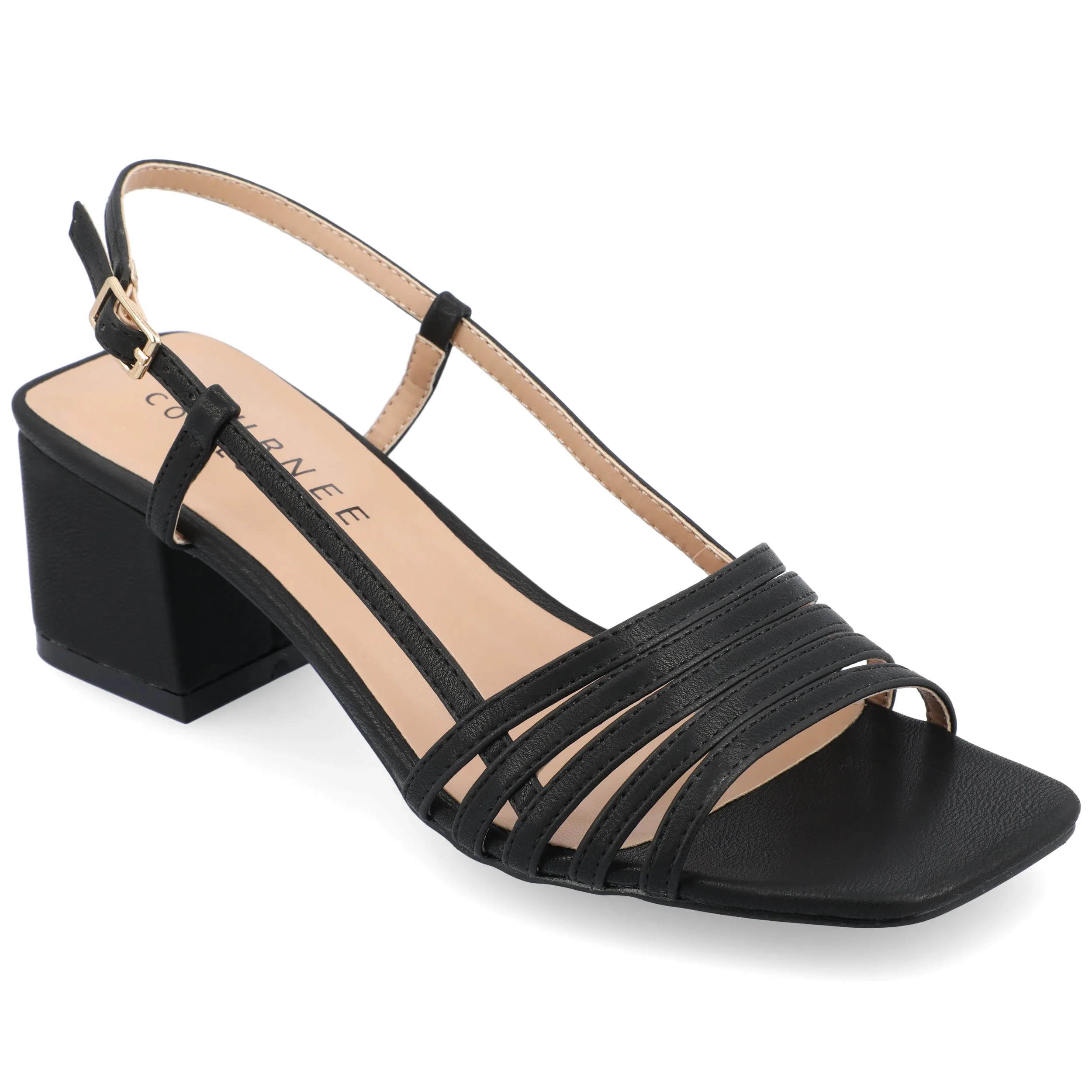 Journee Women's Shayana Medium and Wide Width Dress Sandals