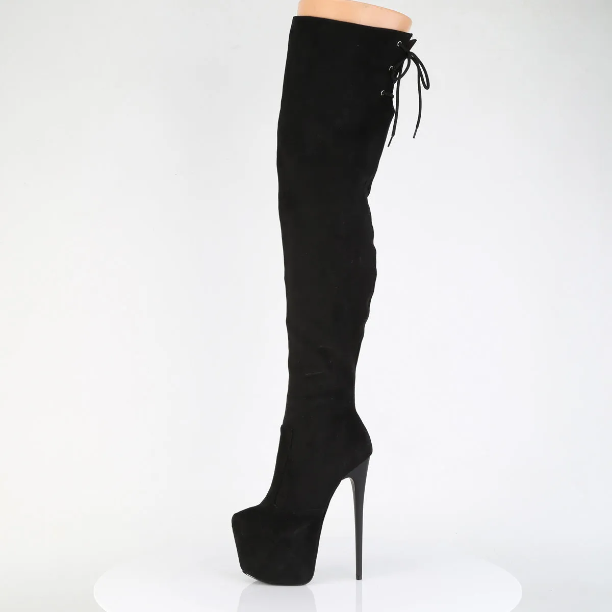 JUBILANT-3007FS Black Faux Suede