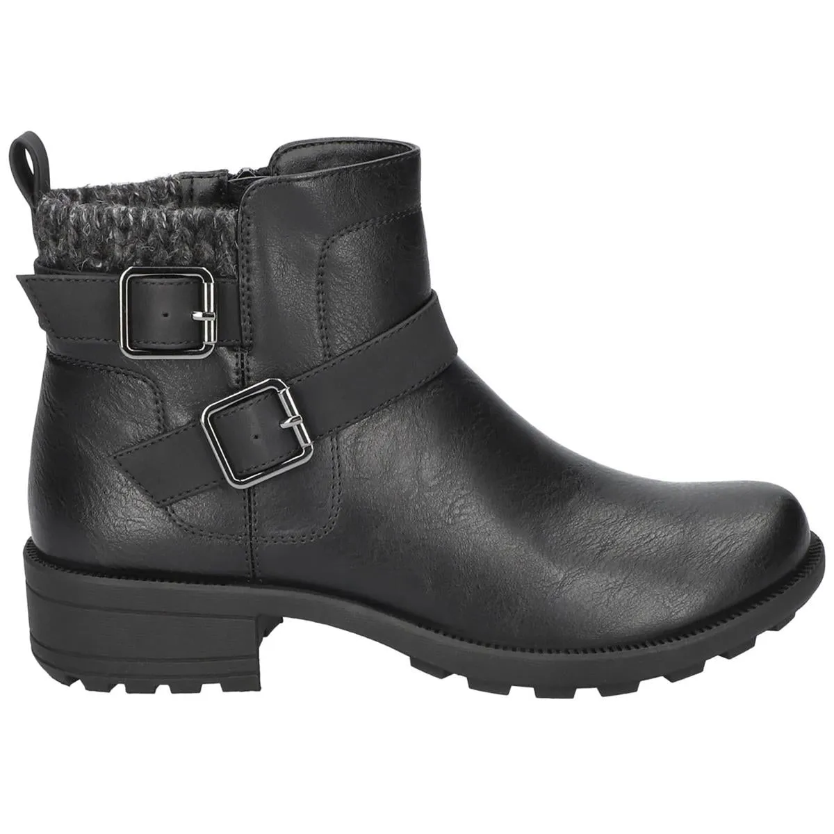 Kourt Womens Faux Leather Slip Resistant Work & Safety Boot