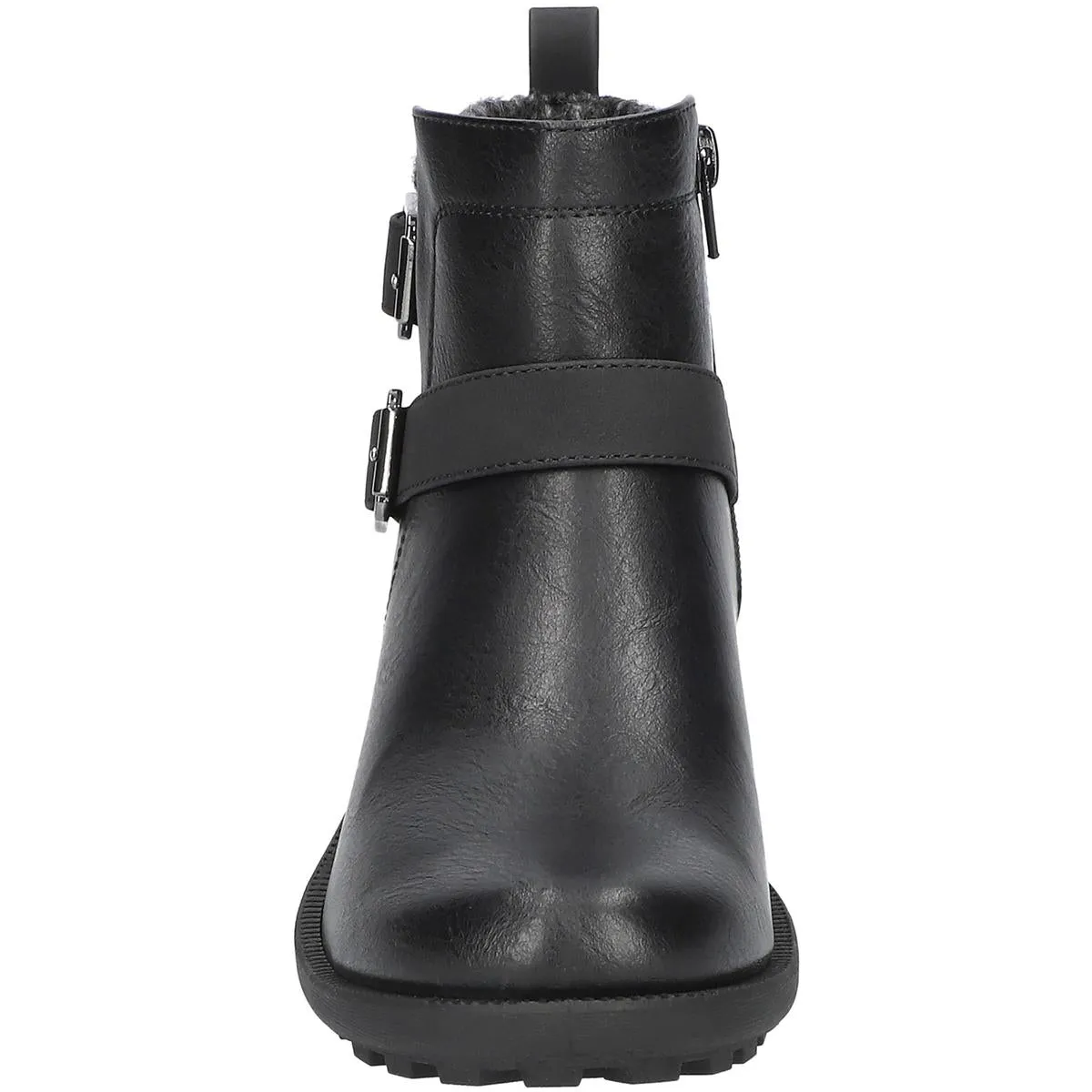 Kourt Womens Faux Leather Slip Resistant Work & Safety Boot