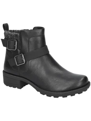 Kourt Womens Faux Leather Slip Resistant Work & Safety Boot