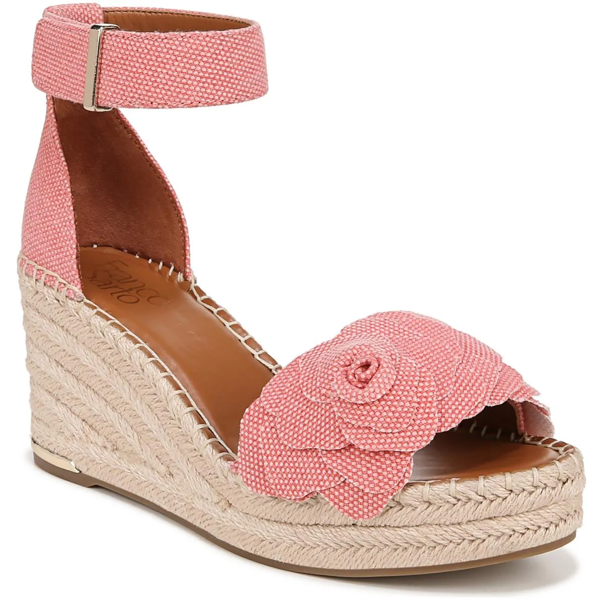 L CLEMENS6 Womens Comfort Insole Manmade Wedge Sandals