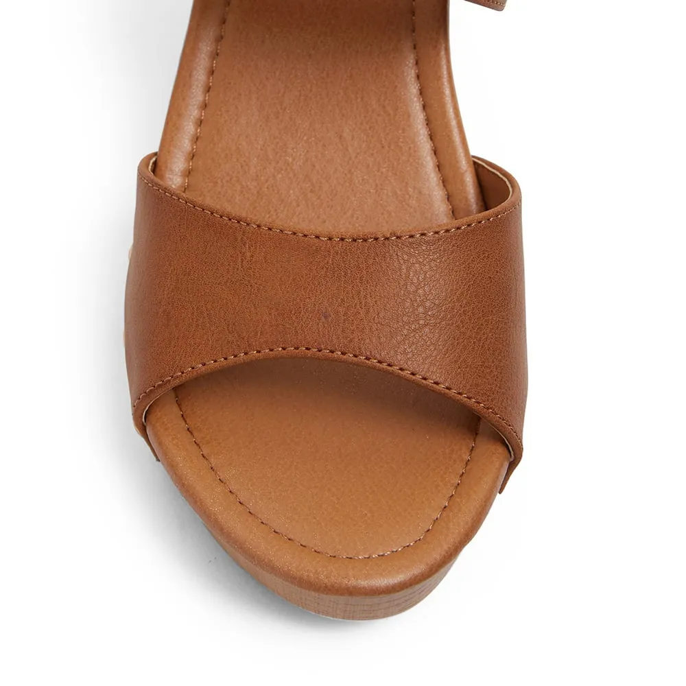 Lana Heel in Tan Smooth