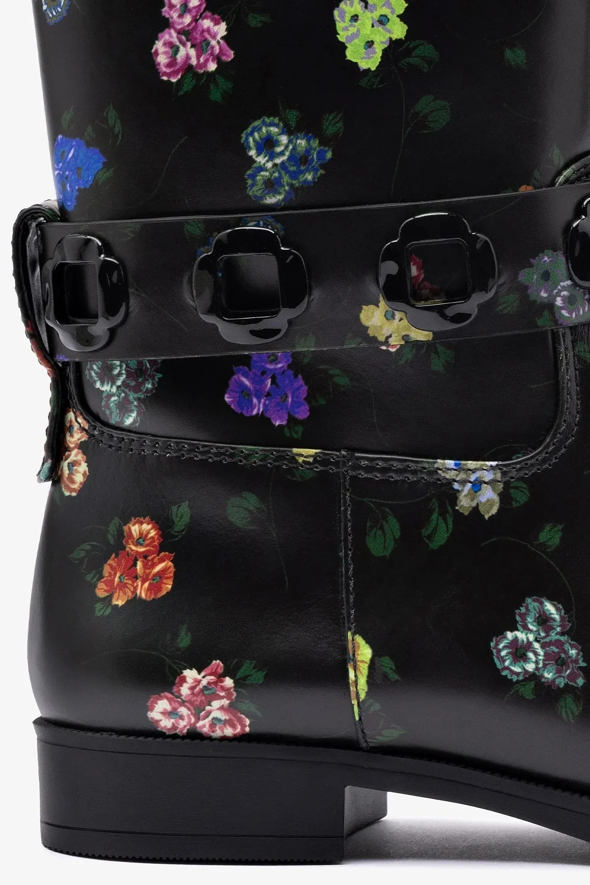 Larroud x Libertine Milan Flat Bootie In Antique Primrose