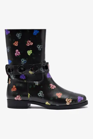 Larroud x Libertine Milan Flat Bootie In Antique Primrose