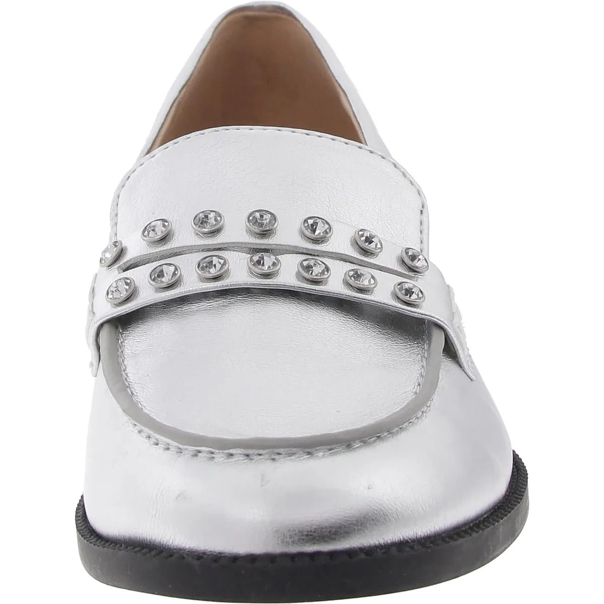Laura 3 Womens Rhinestone Man Made Loafers