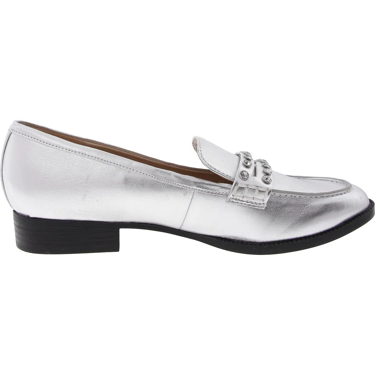 Laura 3 Womens Rhinestone Man Made Loafers