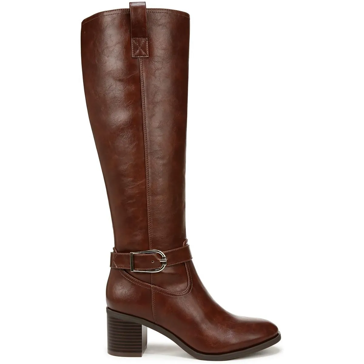 Legend Womens Buckle Knee-High Boots