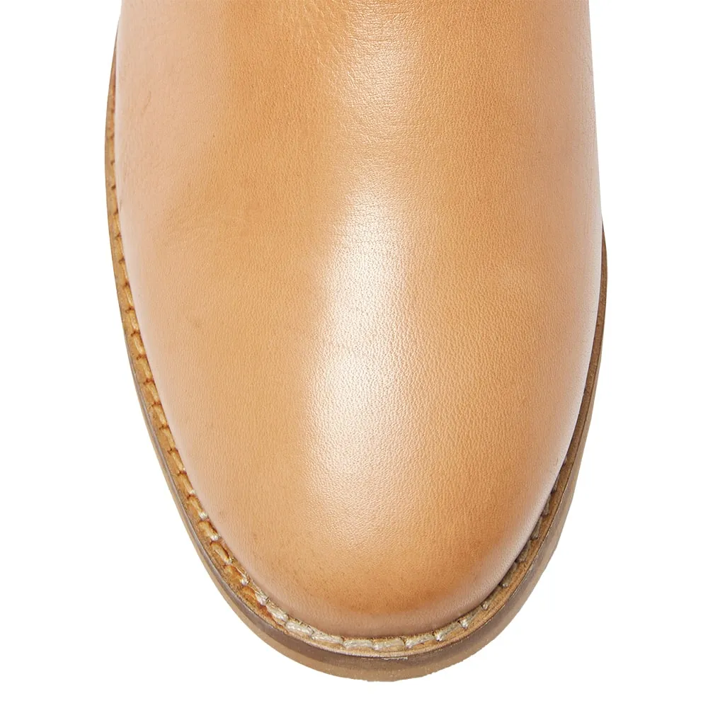 Leighton Boot in Tan Leather