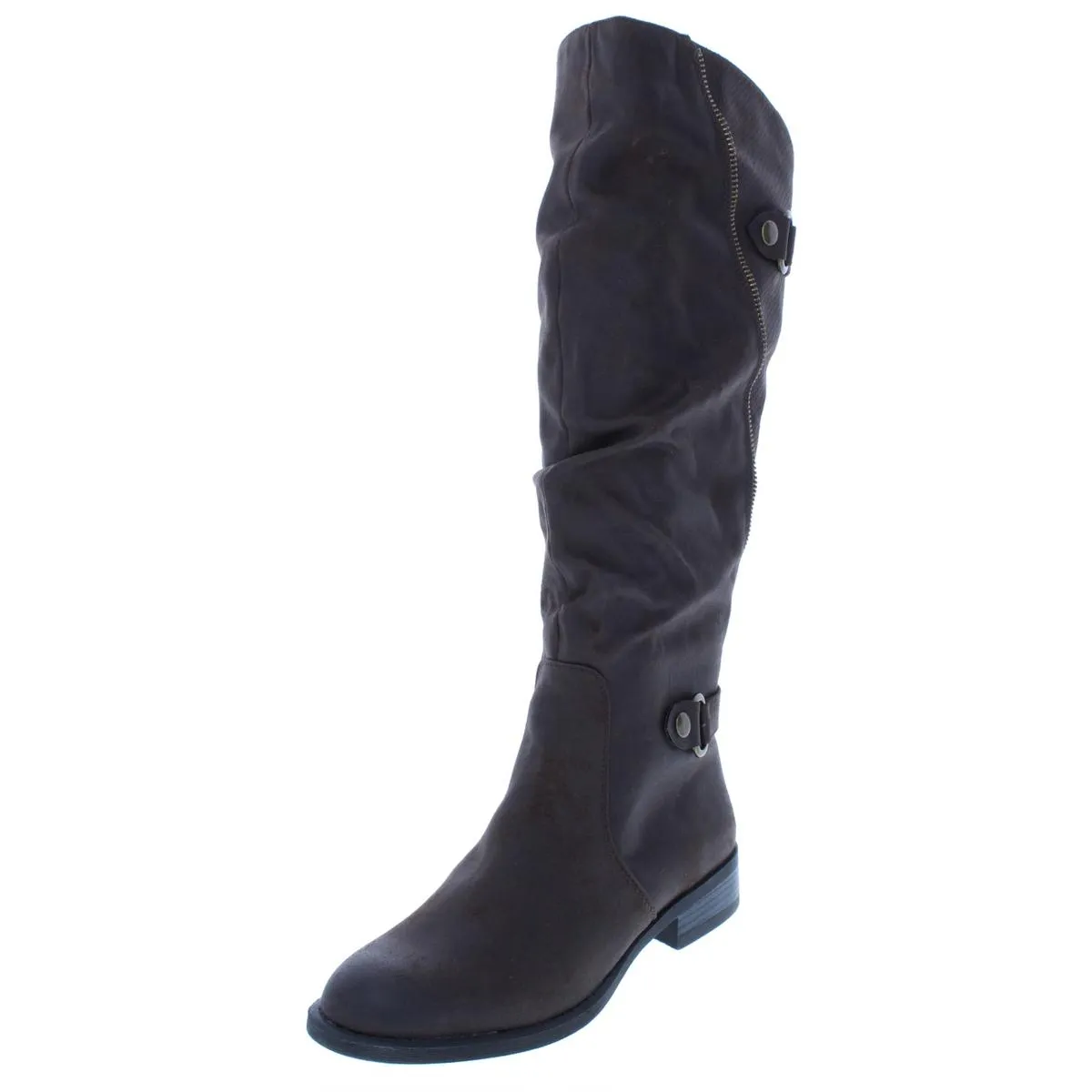 Leto Womens Slouchy Riding Boots