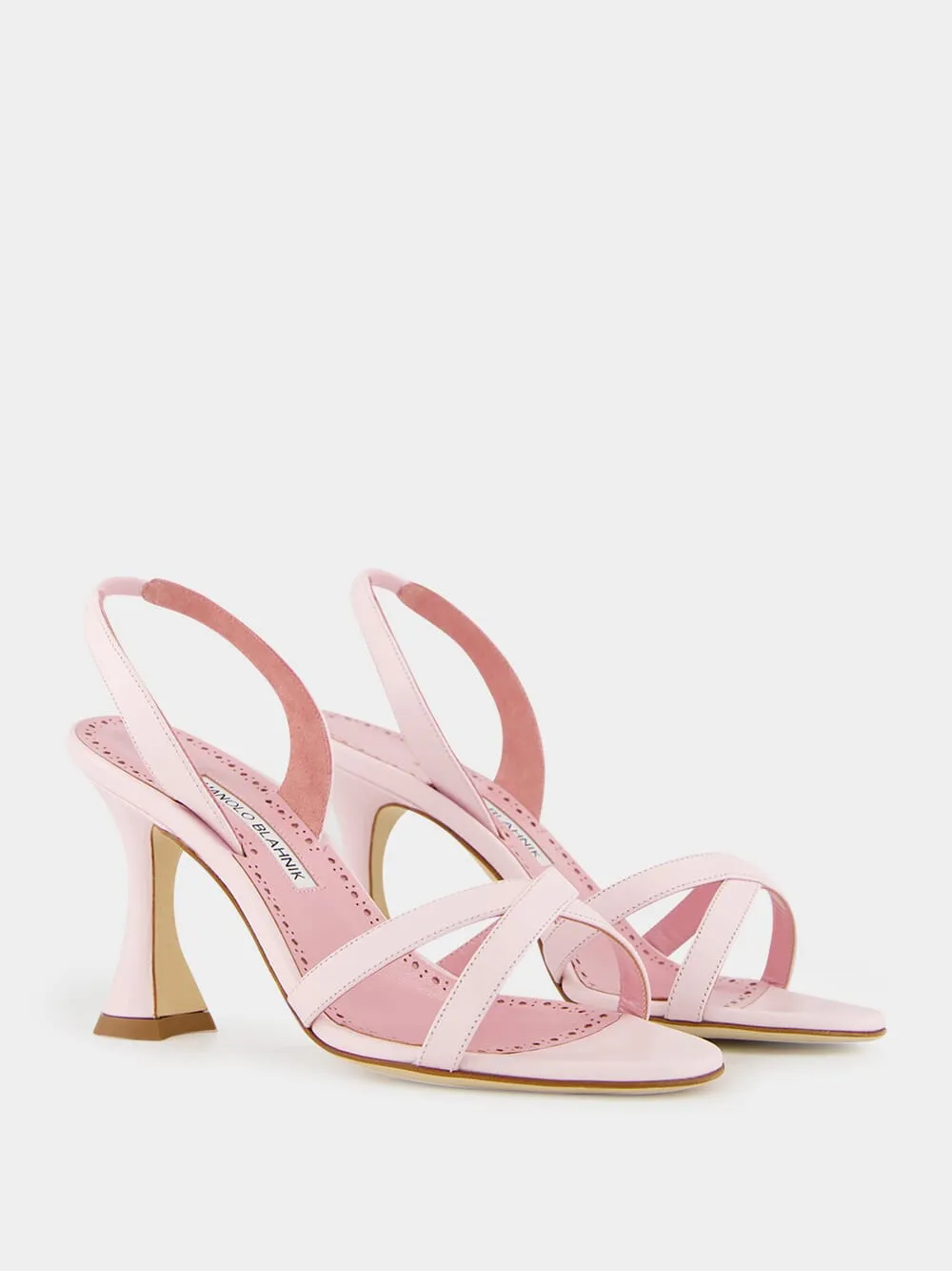 Light Pink Ammoursli Nappa Sandals