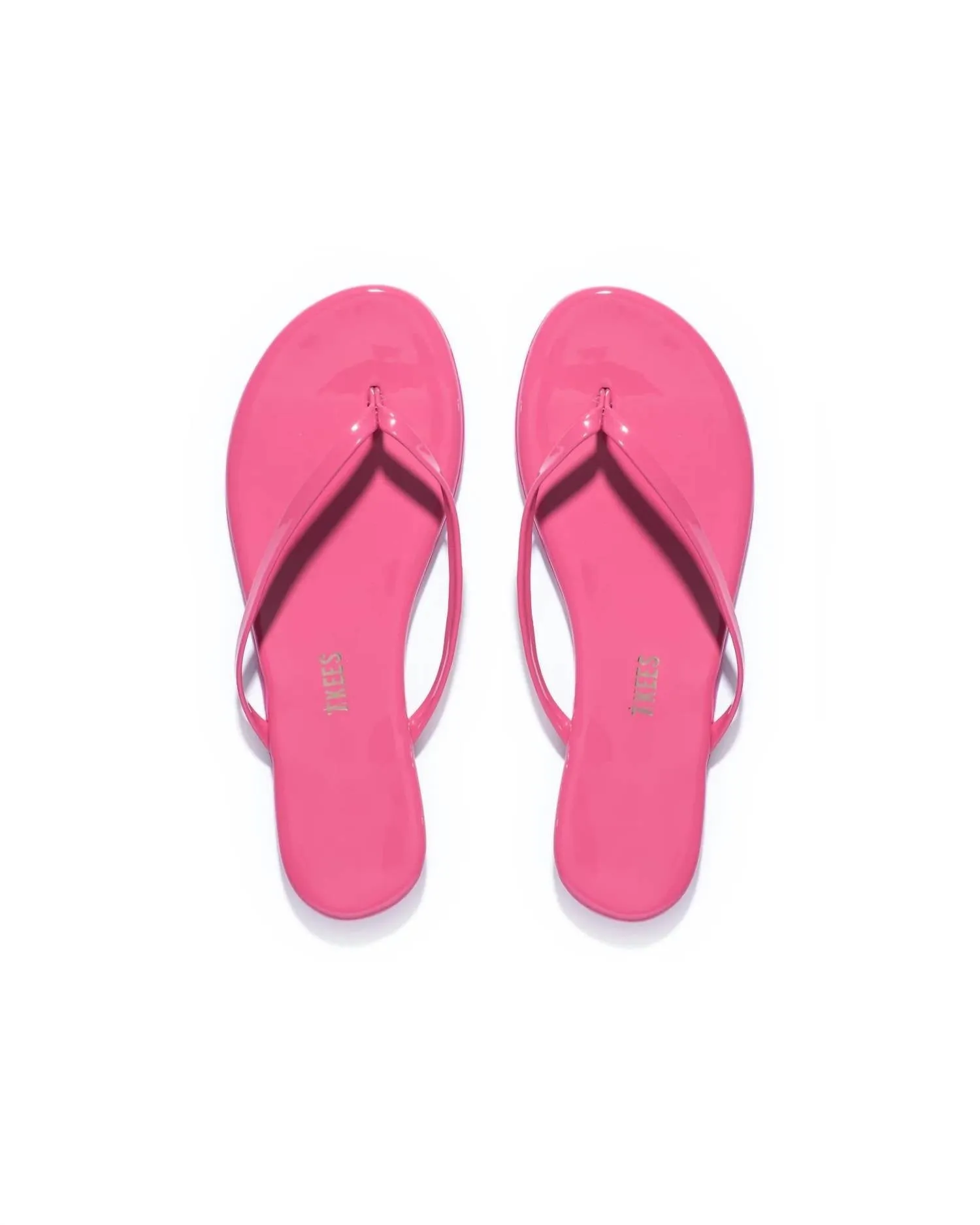 Lily Patent Solids In Hot Pink