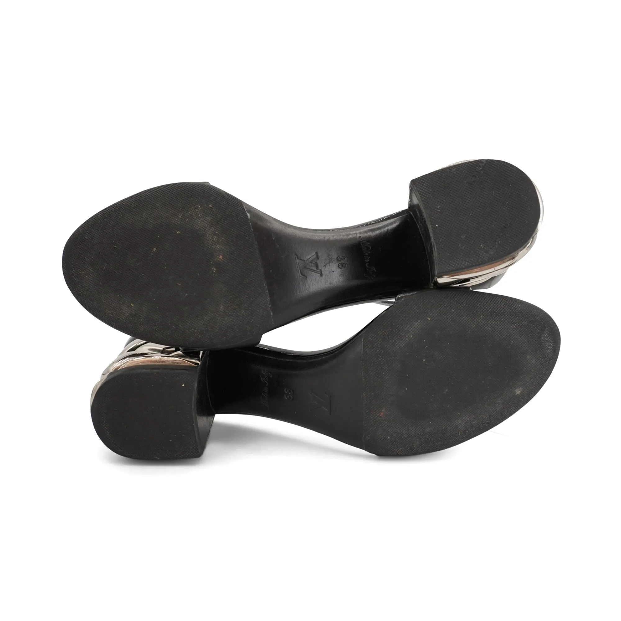 Louis Vuitton 'Silver Light' Sandals - Women's 38