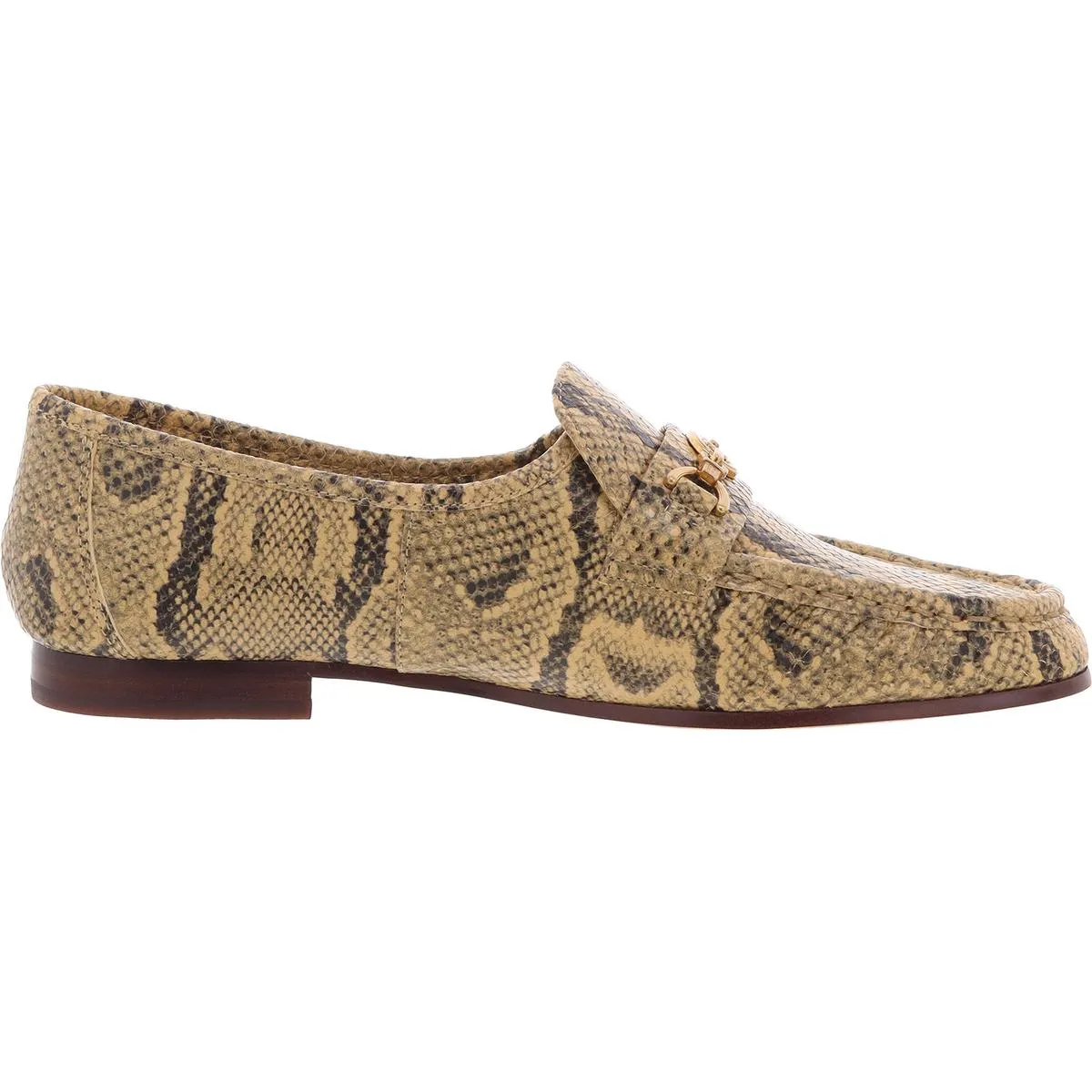 Lucca Womens Leather Slip-On Loafers