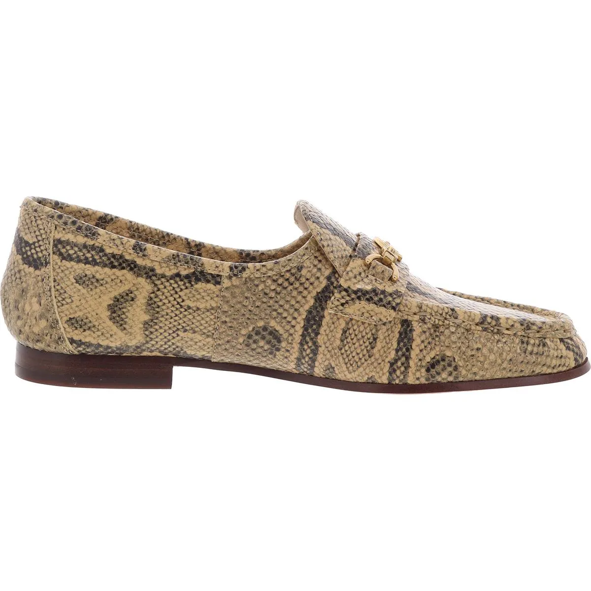 Lucca Womens Leather Slip-On Loafers