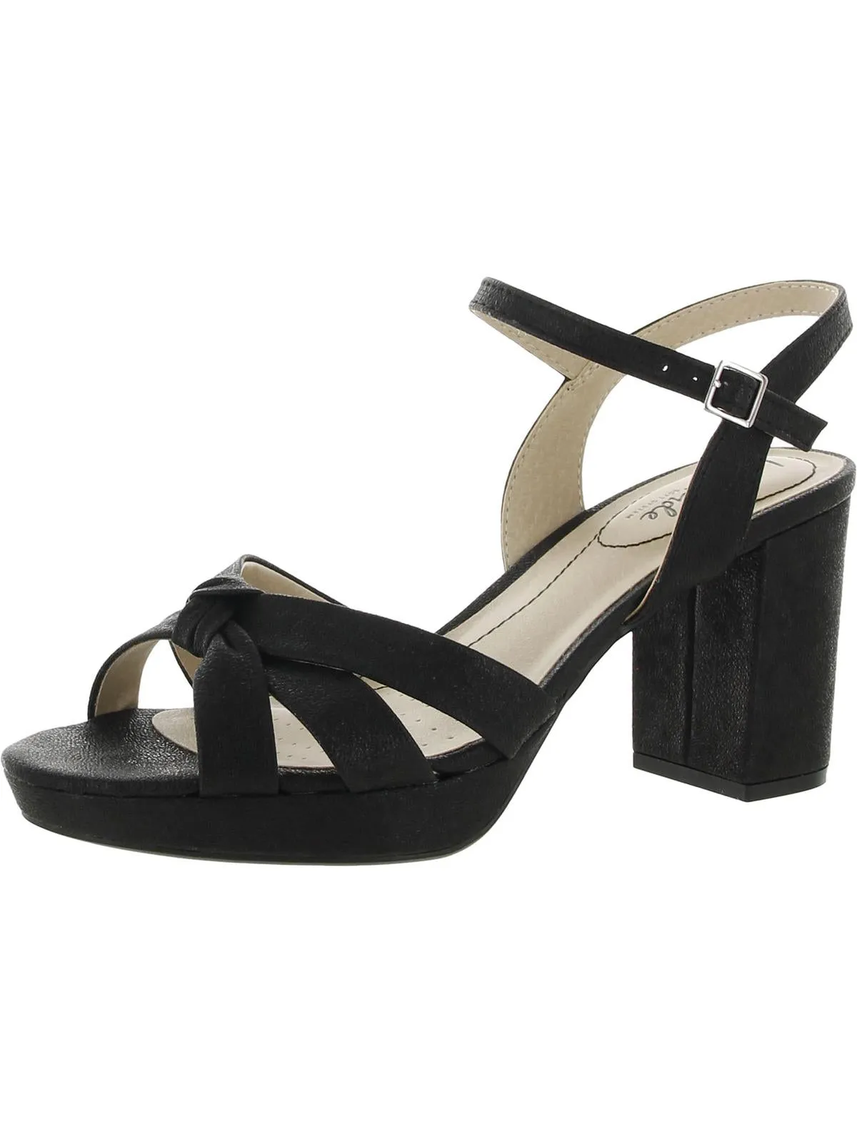 Lucky Womens Knot-Front Slingback Sandals
