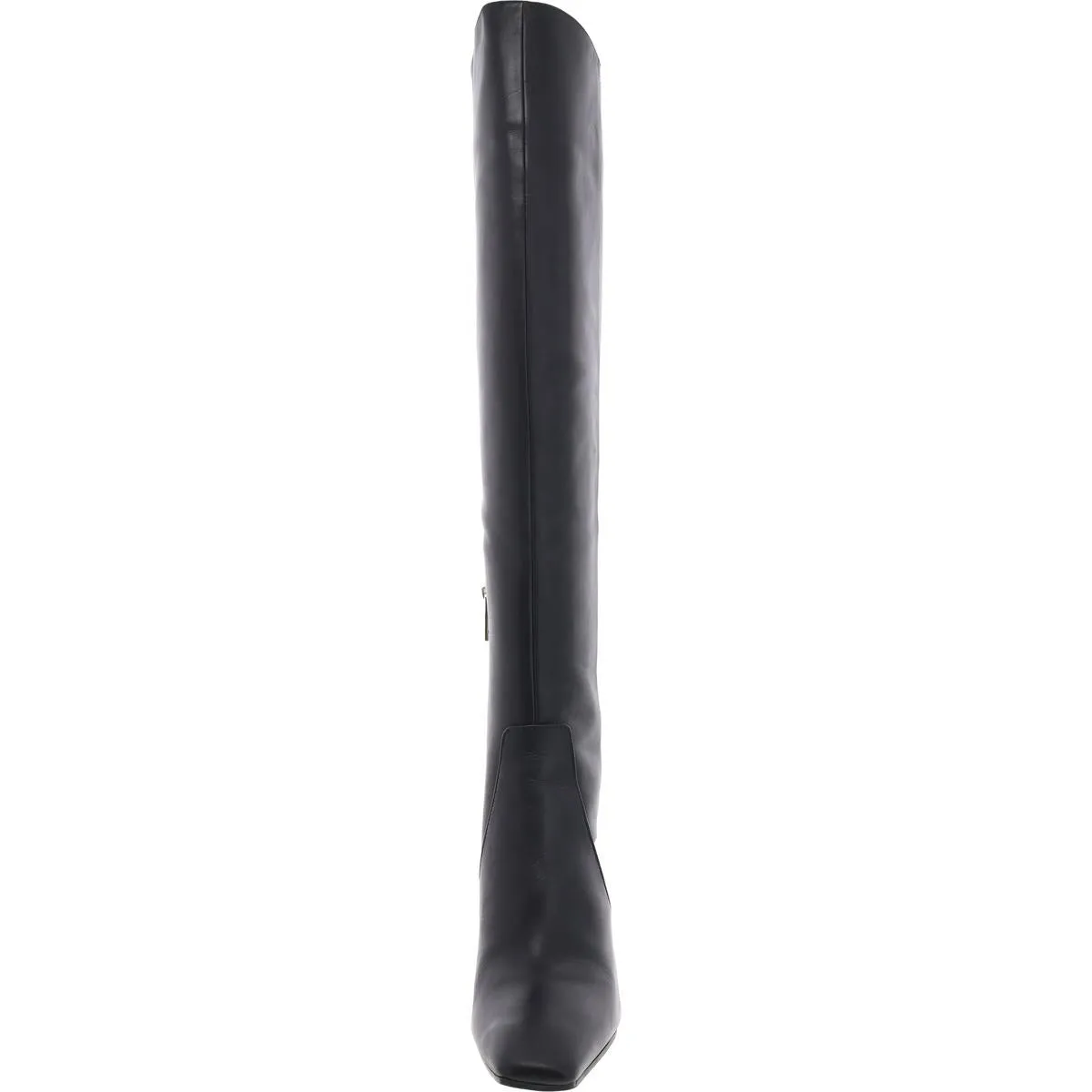 Lyric Womens Leather Square Toe Over-The-Knee Boots