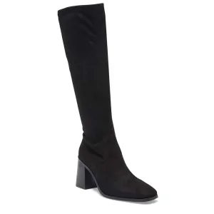 Macbeth Boot in Black Suede Look