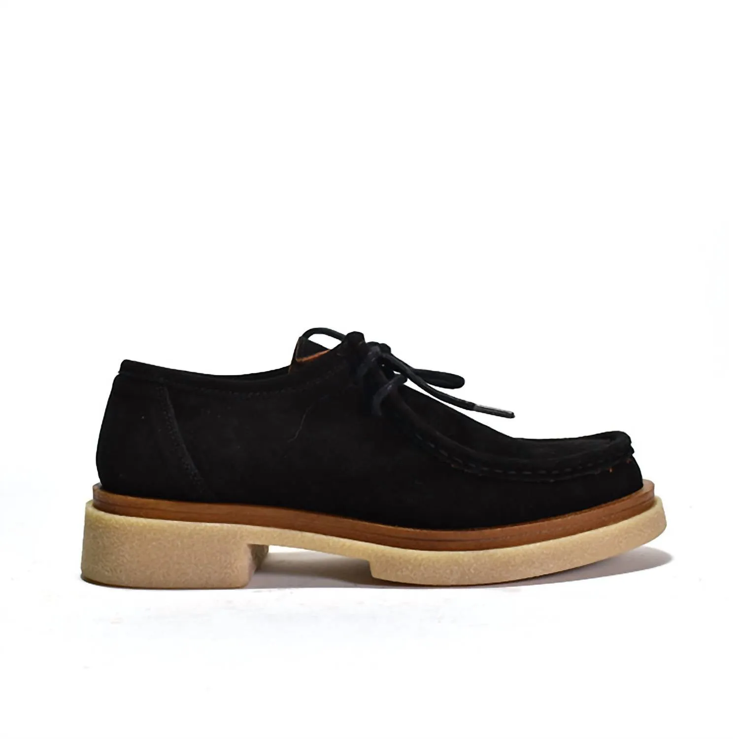Maya Loafer In Black Suede