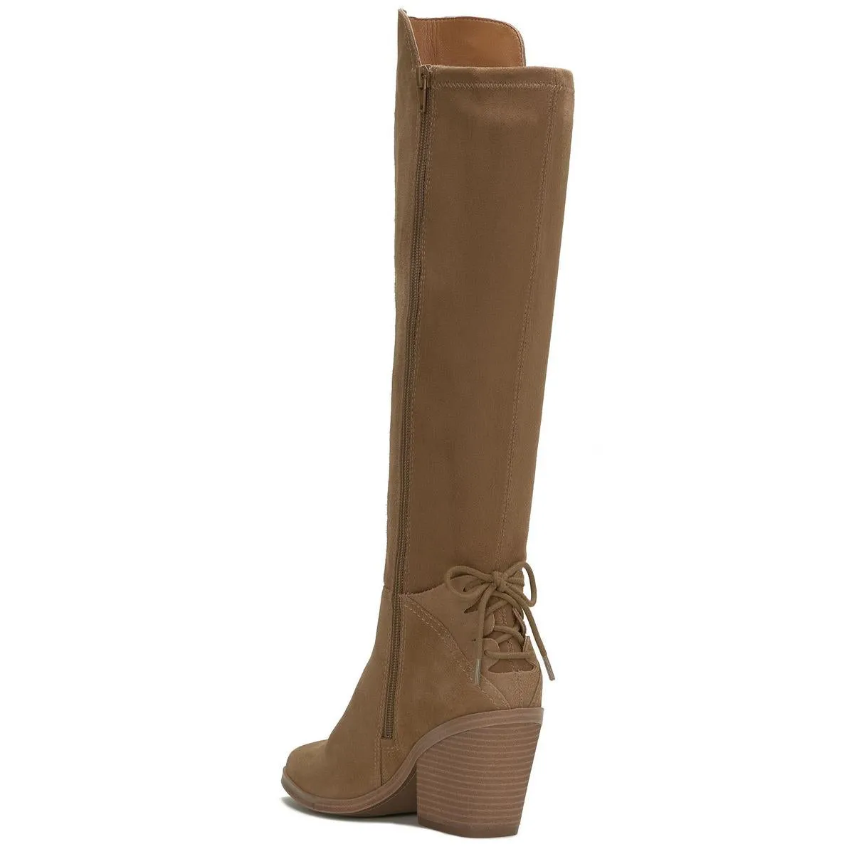 Mekinna Womens Suede Tall Knee-High Boots