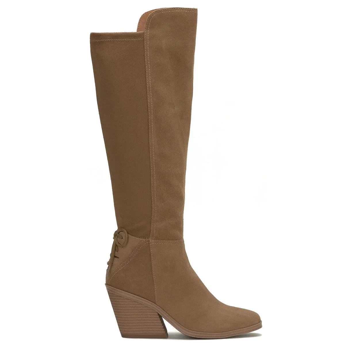 Mekinna Womens Suede Tall Knee-High Boots