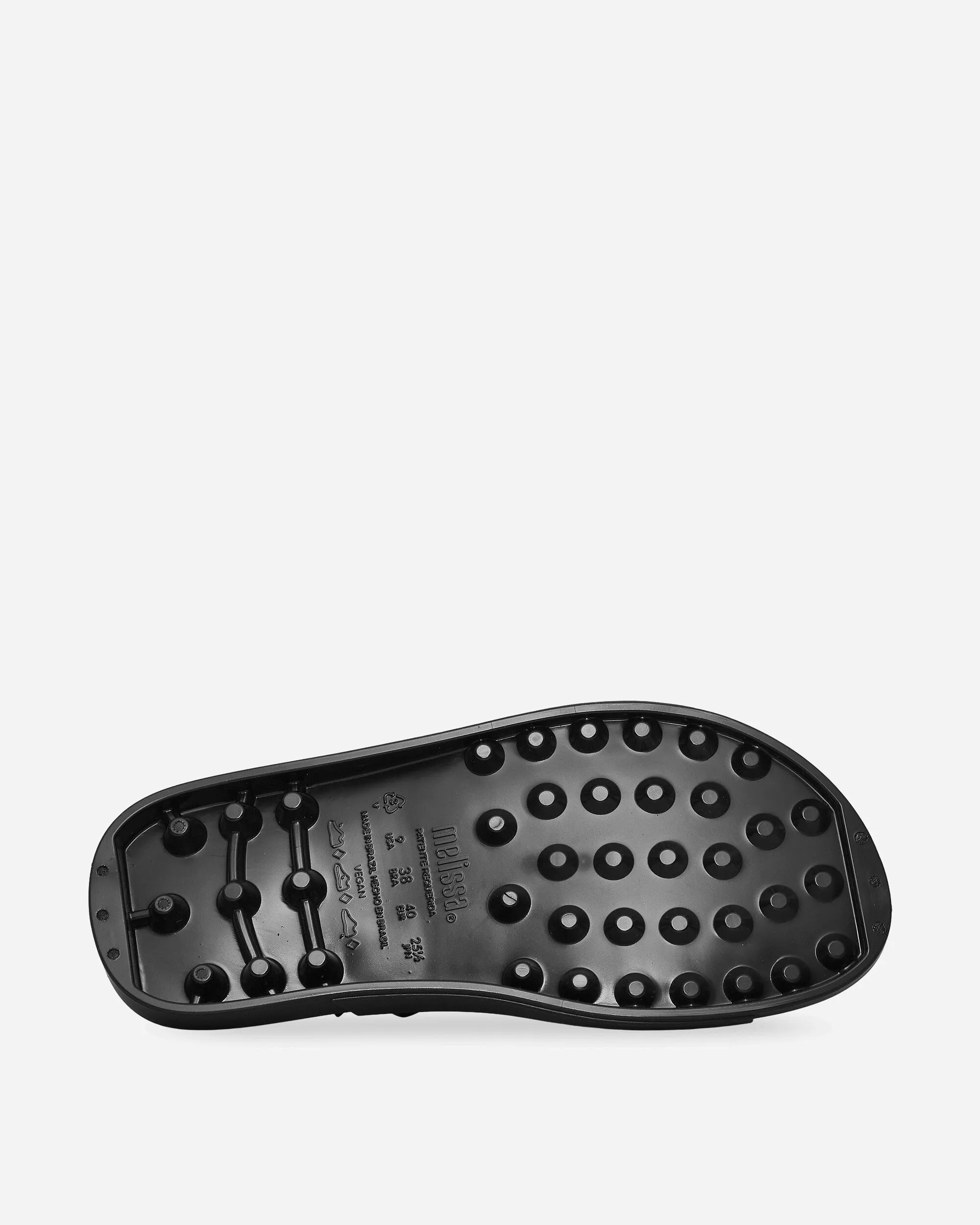 Melissa Spikes Sandals Black