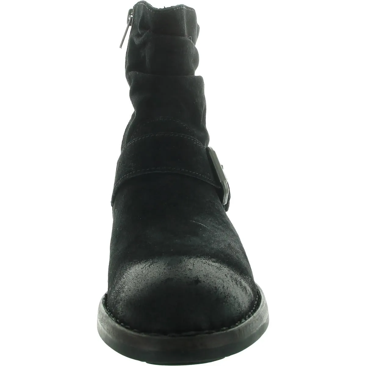 Midway Womens Slouchy Suede Ankle Boots