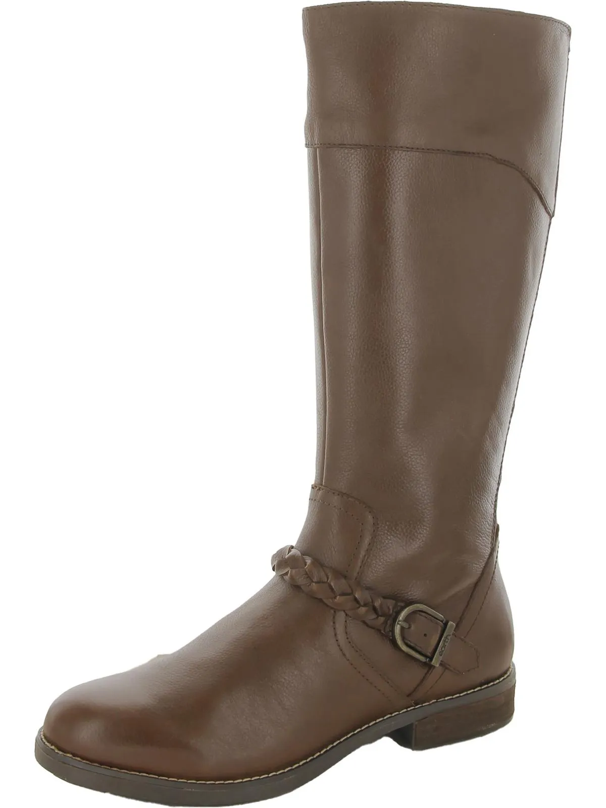 Mira Womens Leather Tall Knee-High Boots