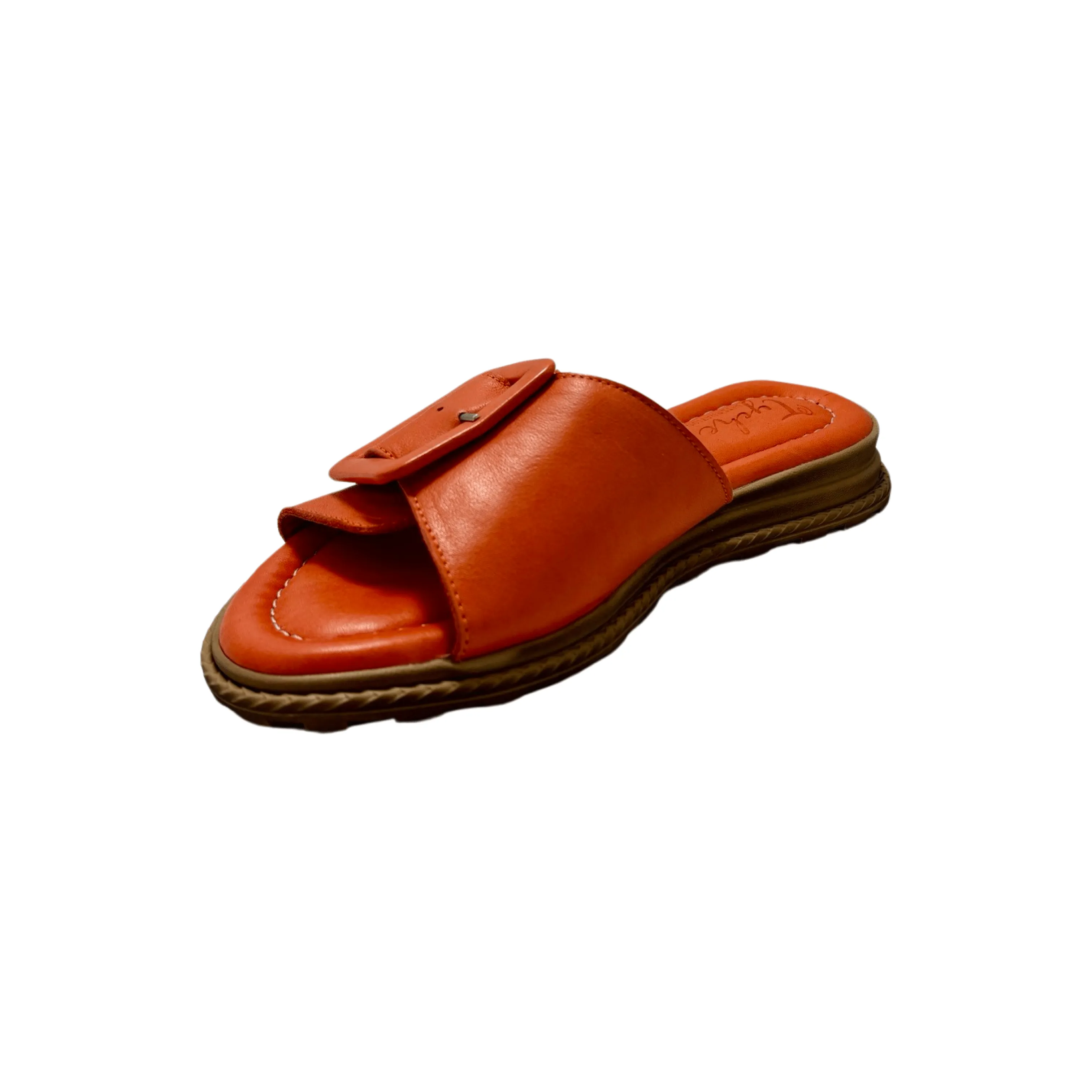 Monroe Orange Leather Adjustable Slide
