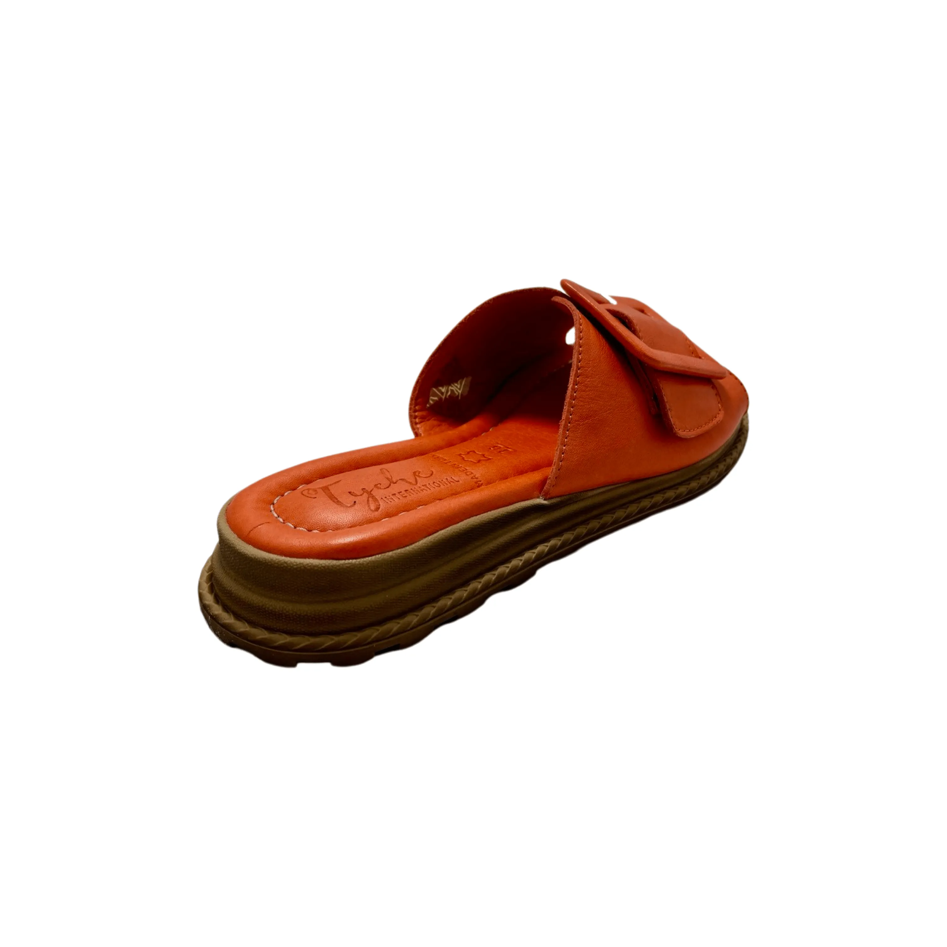 Monroe Orange Leather Adjustable Slide