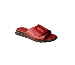 Monroe Orange Leather Adjustable Slide