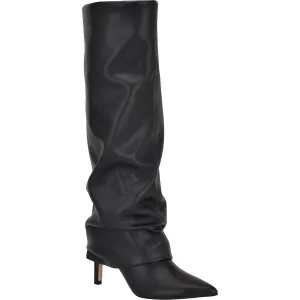Natha Womens Slouchy Man Made Knee-High Boots