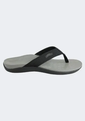 Orthaheel Womens Wave II Thongs in Black
