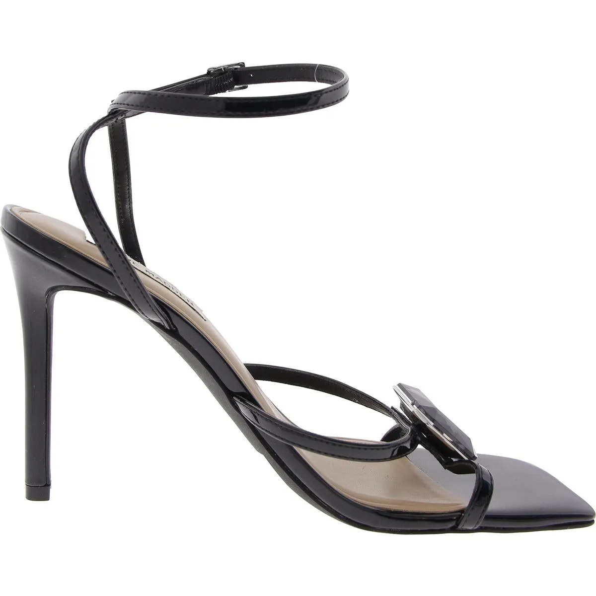 Passport Womens Embellished Patent Heels