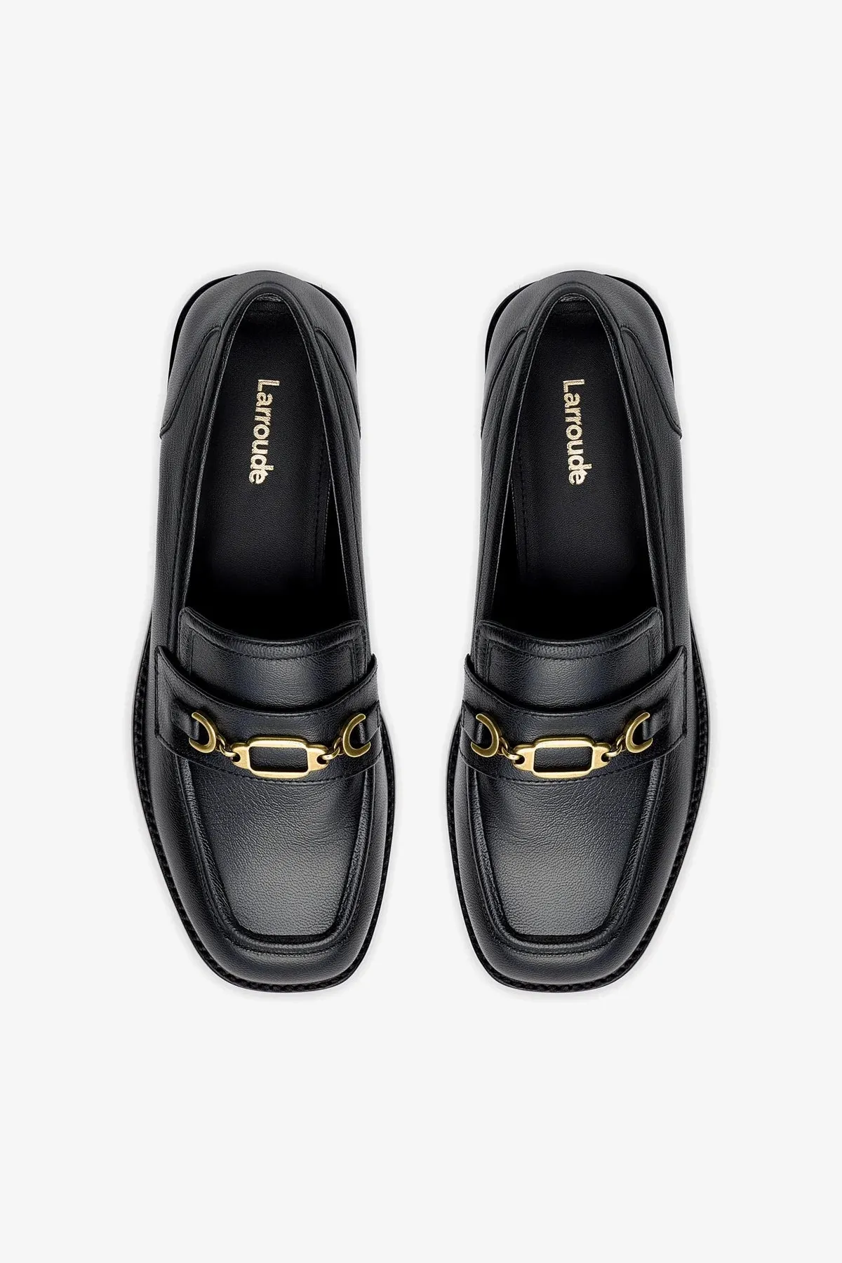 Patricia Loafer In Black Leather
