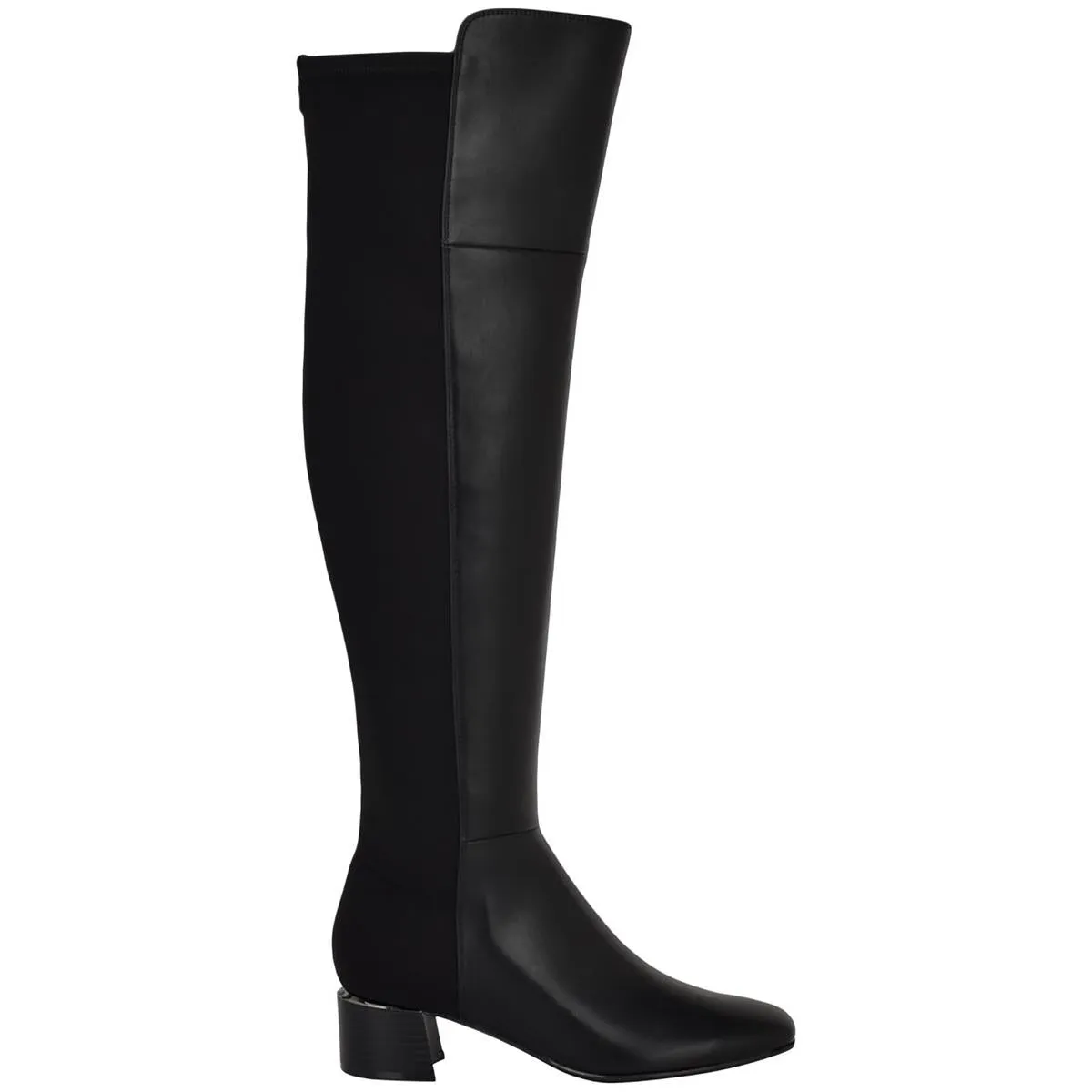 PEMMIE Womens Solid Manmade Over-The-Knee Boots