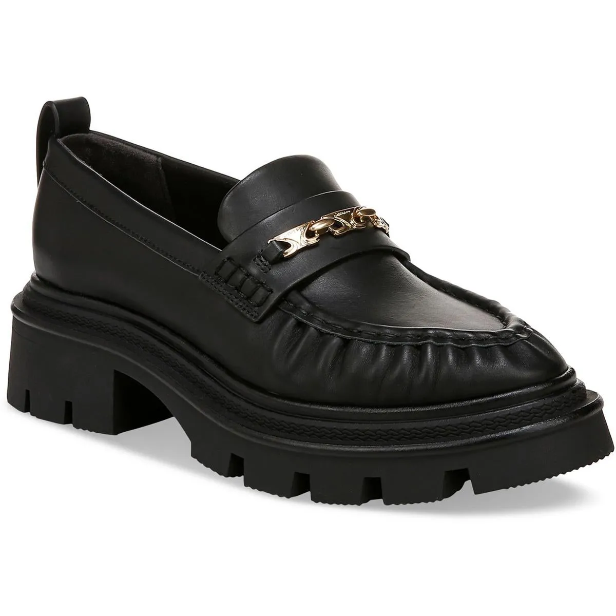 Pierre Womens Lugged Sole Suede Loafers