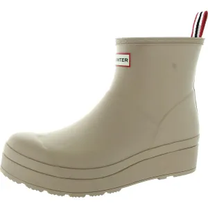 Play Short Womens Logo Rubber Rain Boots