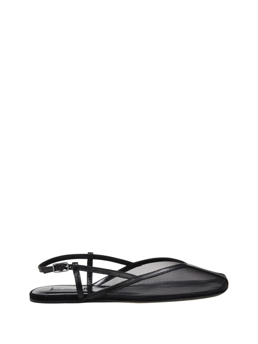 Pointed Toe Slingback Shoes