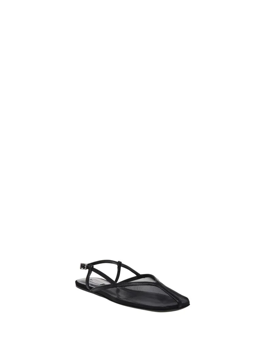 Pointed Toe Slingback Shoes