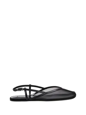 Pointed Toe Slingback Shoes