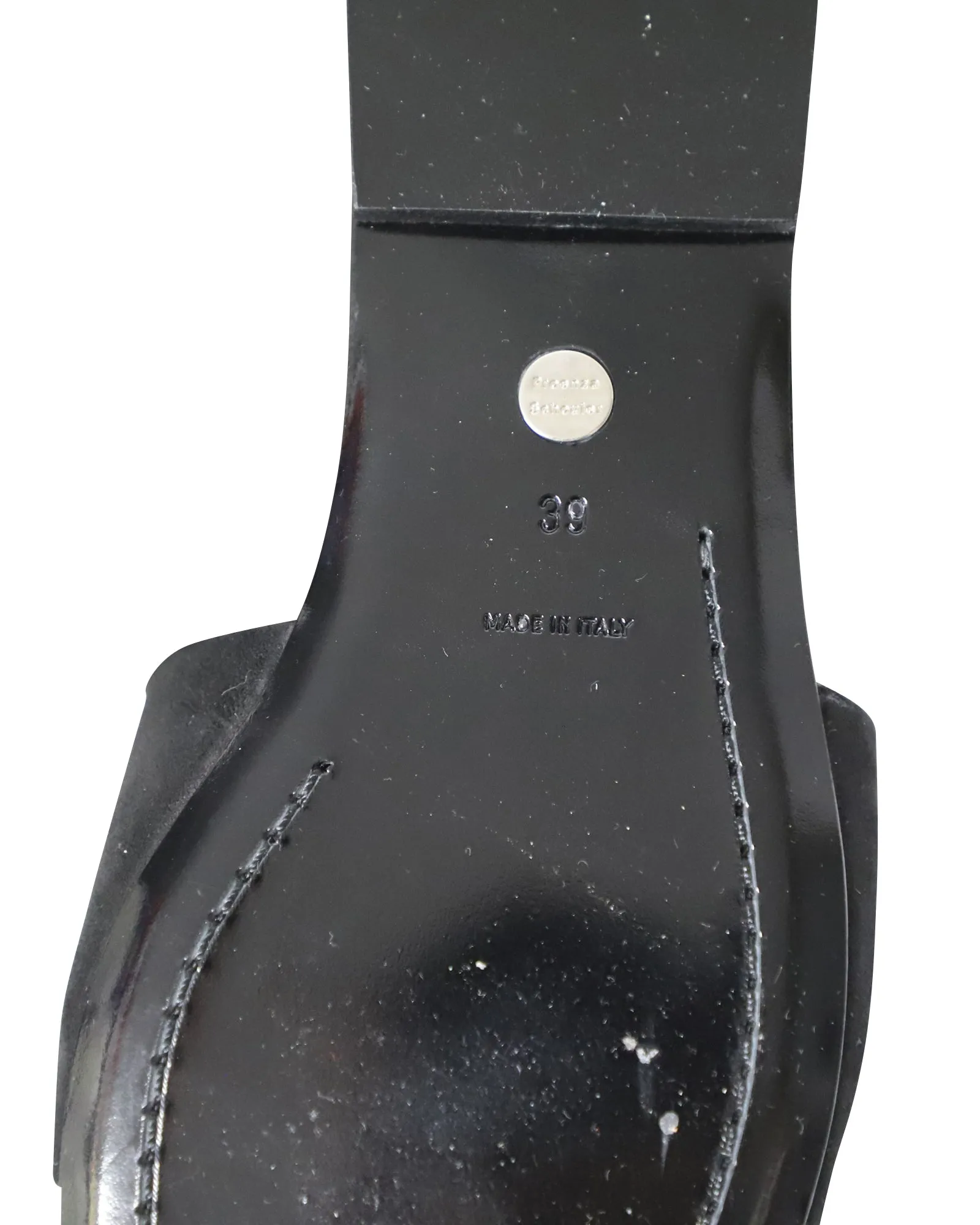 Proenza Schouler Slides in Black Suede