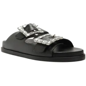 Rachel flat Womens Embellished Man Made Flatform Sandals