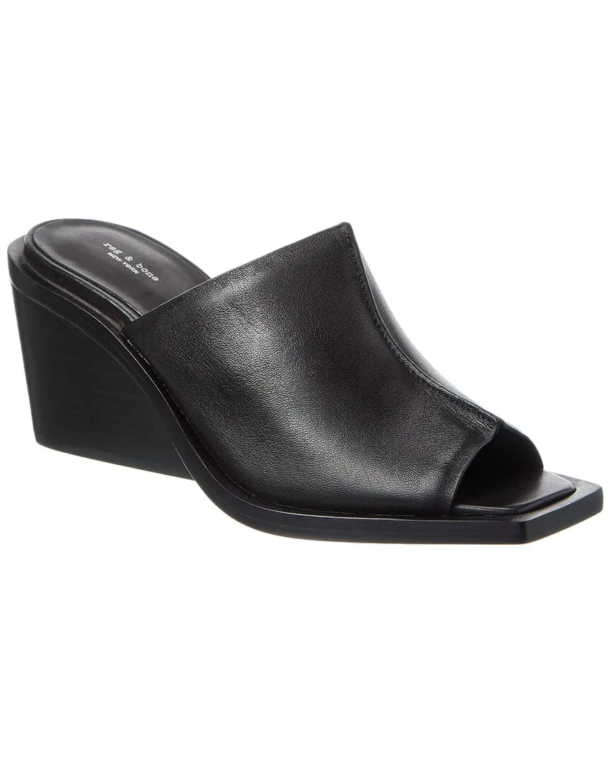 rag & bone Santiago Leather Wedge Sandal
